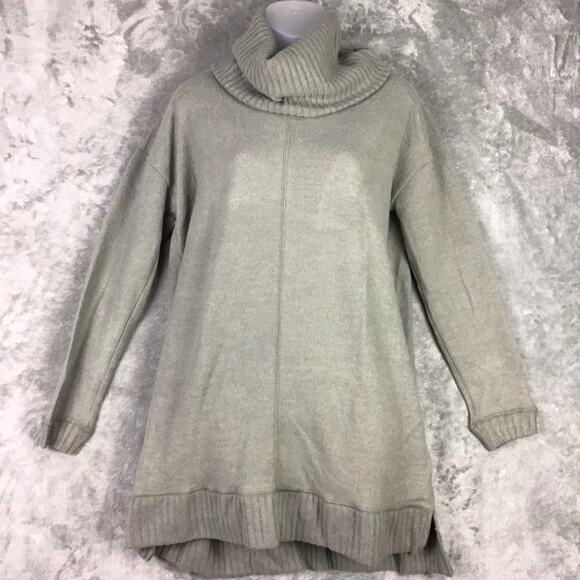 Lulu’s Womens XS Sage Green Autumn Daze Cowl Neck Tunic Sweater Long Sleeve NWT - Picture 11 of 13